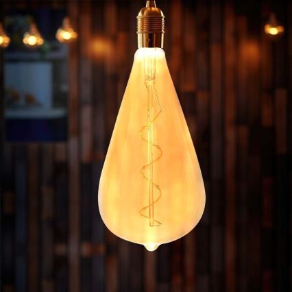 LED Lamp FILAMENT ST120 E27/4W/230V 2700K