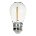 LED Lamp FILAMENT ST45 E27/1W/230V 2700K