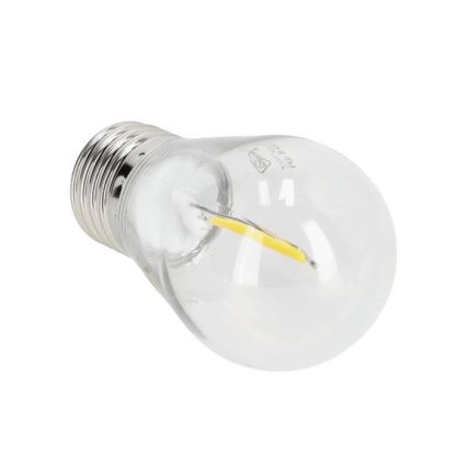 LED Lamp FILAMENT ST45 E27/1W/230V 2700K