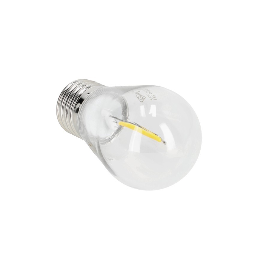LED Lamp FILAMENT ST45 E27/1W/230V 2700K