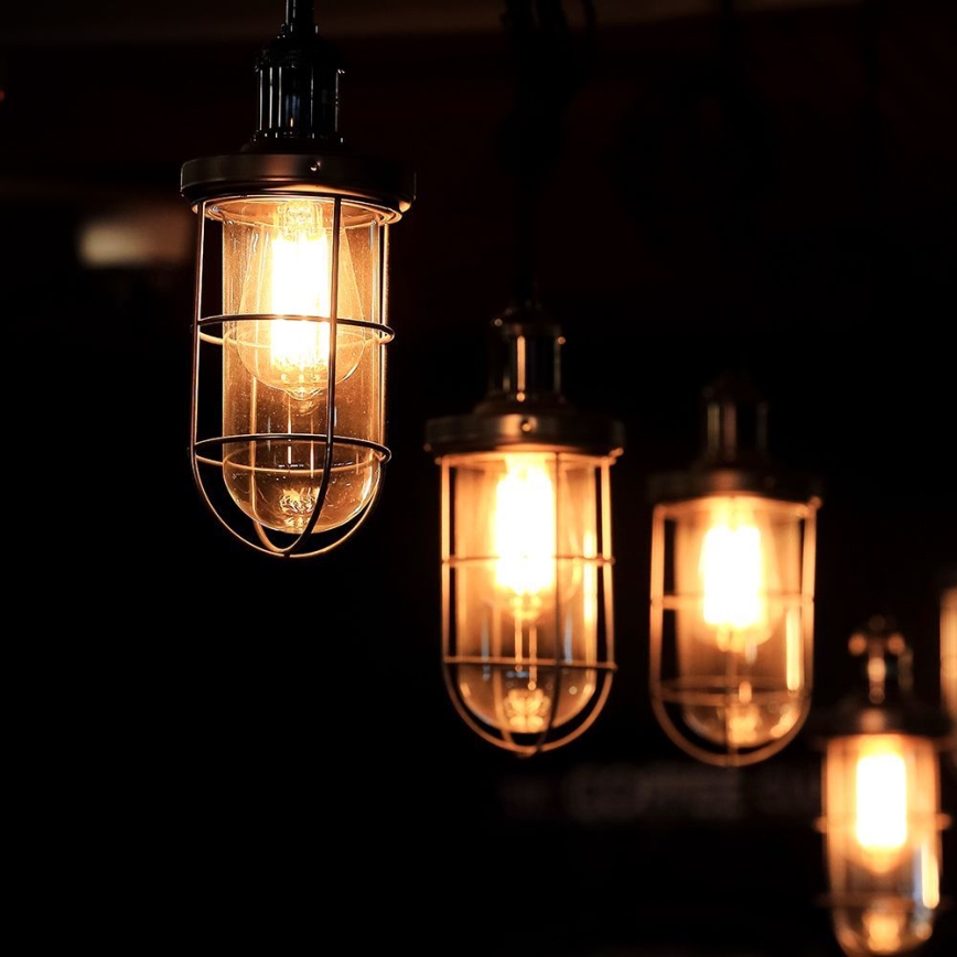 LED Lamp FILAMENT ST64 E27/4W/230V 3000K