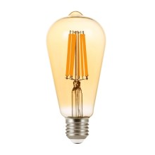 LED Lamp FILAMENT ST64 E27/9W/230V 2200K