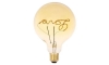 LED Lamp FILAMENT VINTAGE LOVE G125 E27/2W/230V 2000K