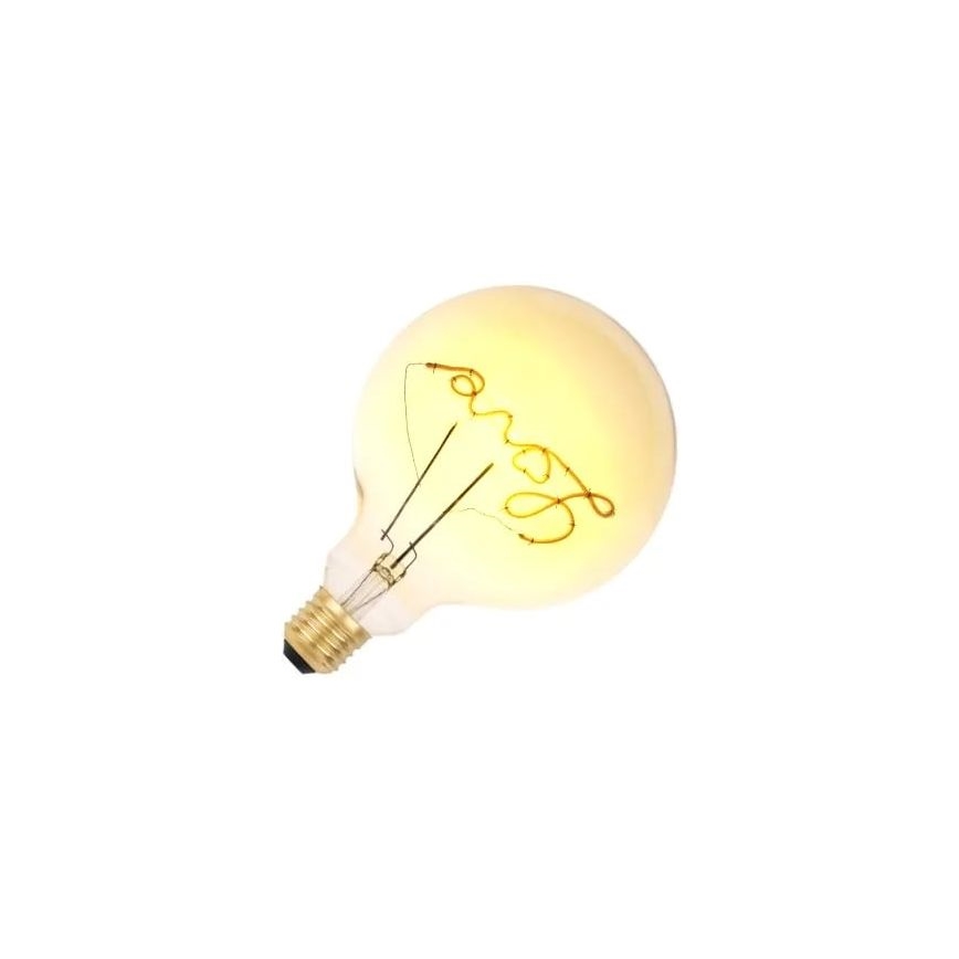LED Lamp FILAMENT VINTAGE LOVE G125 E27/2W/230V 2000K