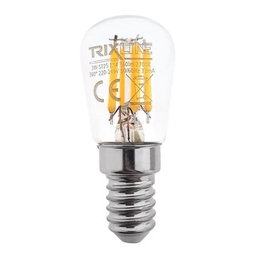 LED Lamp FILAMENT VINTAGE ST25 E14/3W/230V 2700K