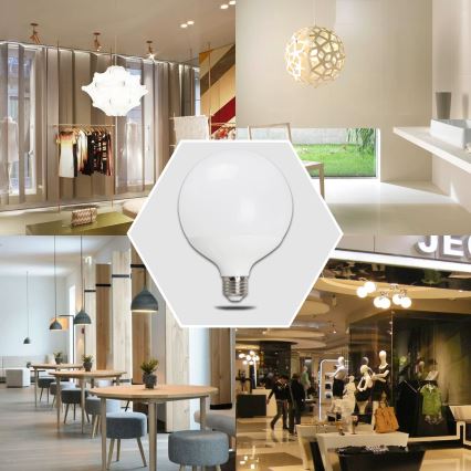 LED-lamp G120 E27/18W/230V 3000K - Aigostar