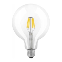 LED Lamp G125 E27/8W/230V 2700K