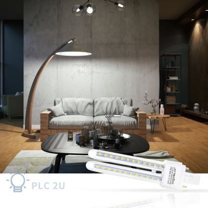 LED-lamp G24d-3/11W/230V 3000K - Brilagi