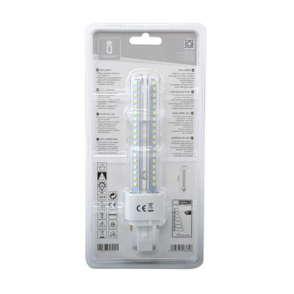 LED Lamp G24D-3/12W/230V 6500K - Aigostar