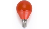 LED Lamp G45 E14/4W/230V oranje - Aigostar
