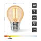 LED lamp G45 E27/4W/230V 2200K - Aigostar