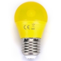 LED Lamp G45 E27/4W/230V geel - Aigostar