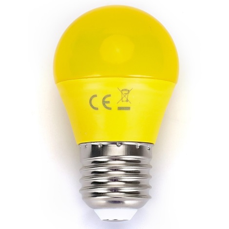 Grappig voor het geval dat Kinderdag LED Lamp G45 E27/4W/230V geel - Aigostar | Lampenmanie