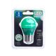 LED Lamp G45 E27/4W/230V groen - Aigostar