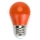 LED Lamp G45 E27/4W/230V oranje - Aigostar