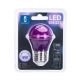 LED Lamp G45 E27/4W/230V paars - Aigostar