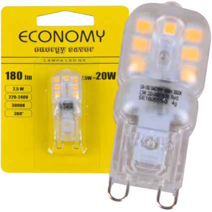 LED lamp G9/2,5W/230V 3000K