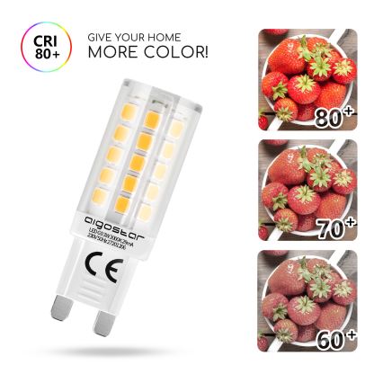 LED Lamp G9/3W/230V 3000K - Aigostar