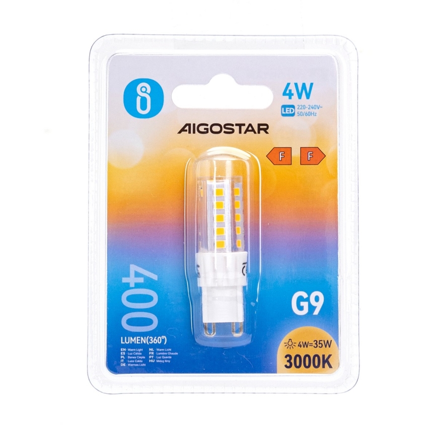 LED Lamp G9/4W/230V 3000K - Aigostar