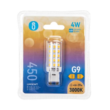 LED Lamp G9/4W/230V 3000K - Aigostar