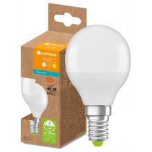 LED Lamp gemaakt van gerecycled plastic P45 E14/4,9W/230V 2700K - Ledvance