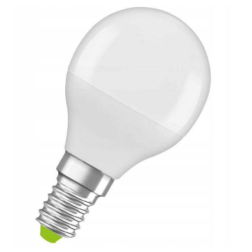 LED Lamp gemaakt van gerecycled plastic P45 E14/4,9W/230V 2700K - Ledvance