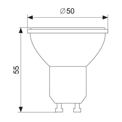 LED Lamp GU10/1,5W/230V 6000K