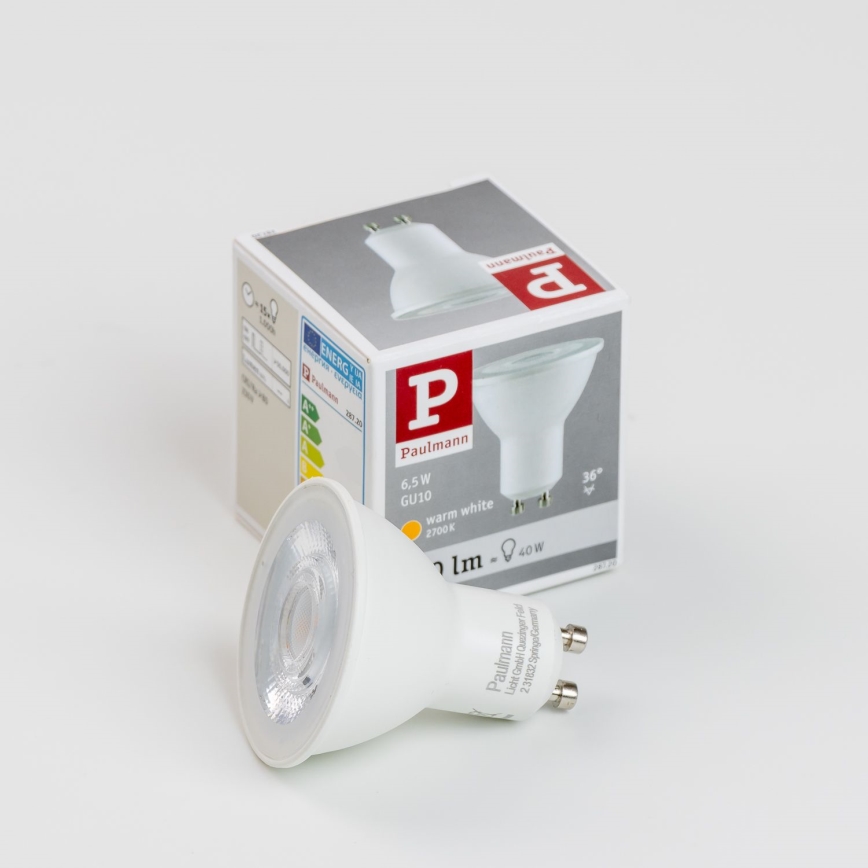LED Lamp GU10/6,5W/230V 2700K - Paulmann 28720