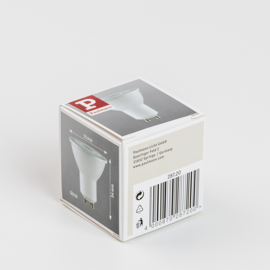 LED Lamp GU10/6,5W/230V 2700K - Paulmann 28720