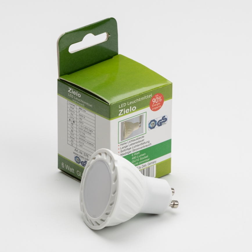 LED Lamp GU10/6W/230V 3000K