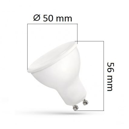 LED Lamp GU10/6W/230V 4000K