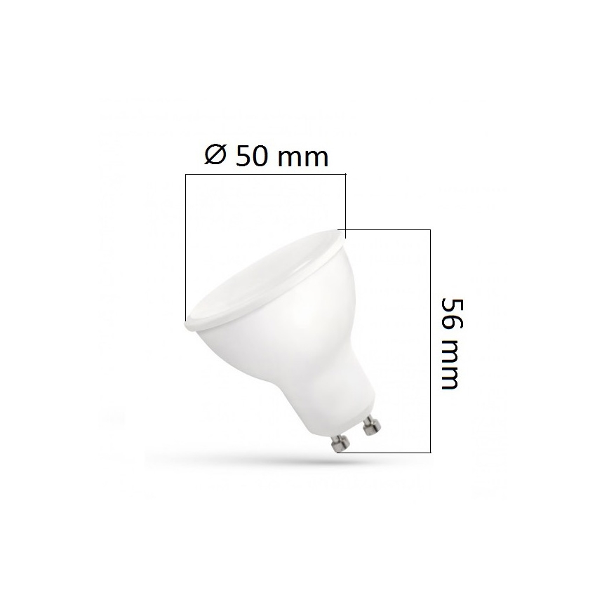 LED Lamp GU10/6W/230V 4000K