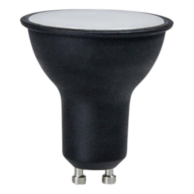 LED Lamp GU10/6W/230V 4000K zwart