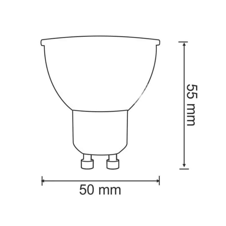 LED Lamp GU10/7W/230V 3000K