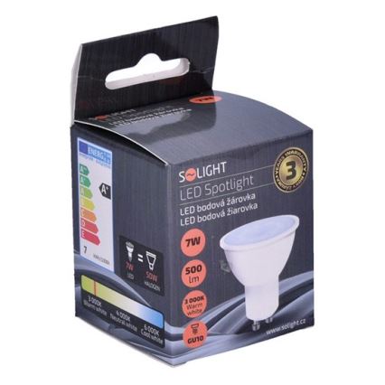 LED Lamp GU10/7W/230V 3000K