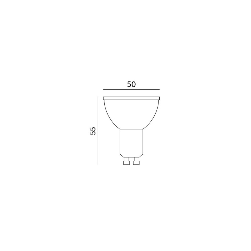LED Lamp GU10/8,5W/230V 3000K