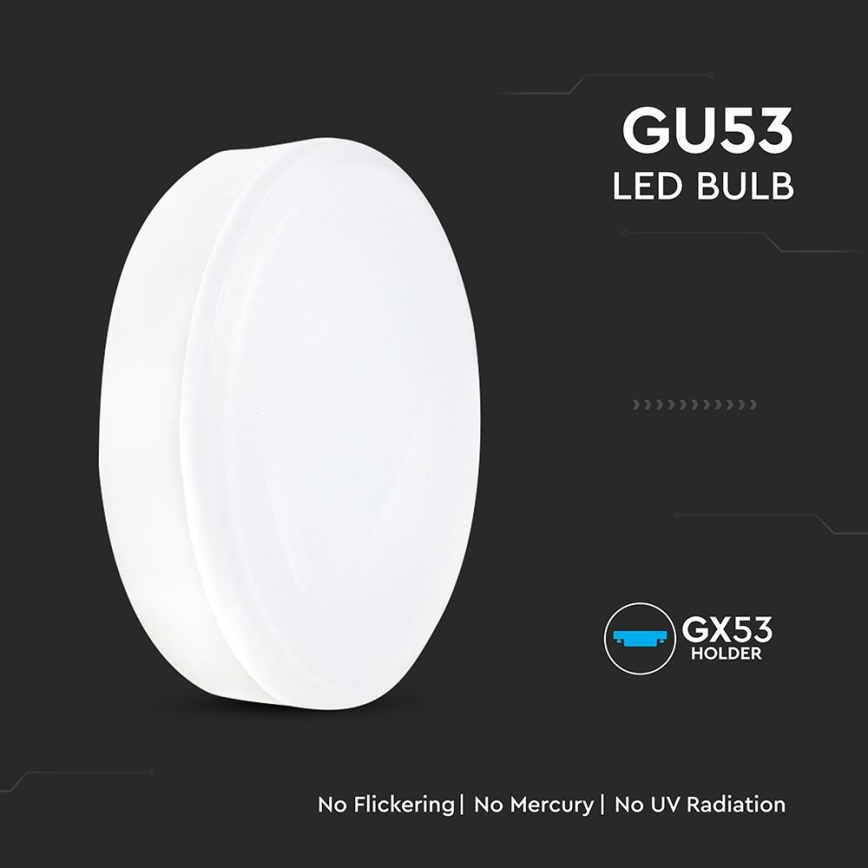 LED-lamp GX53/6,4W/230V 3000K
