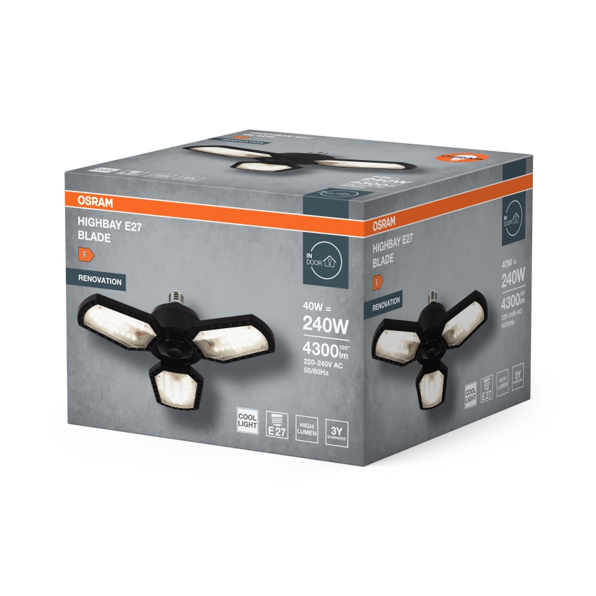 LED-lamp HIGHBAY E27/40W/230V 4000K - Osram