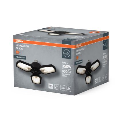 LED-lamp HIGHBAY E27/60W/230V 4000K - Osram
