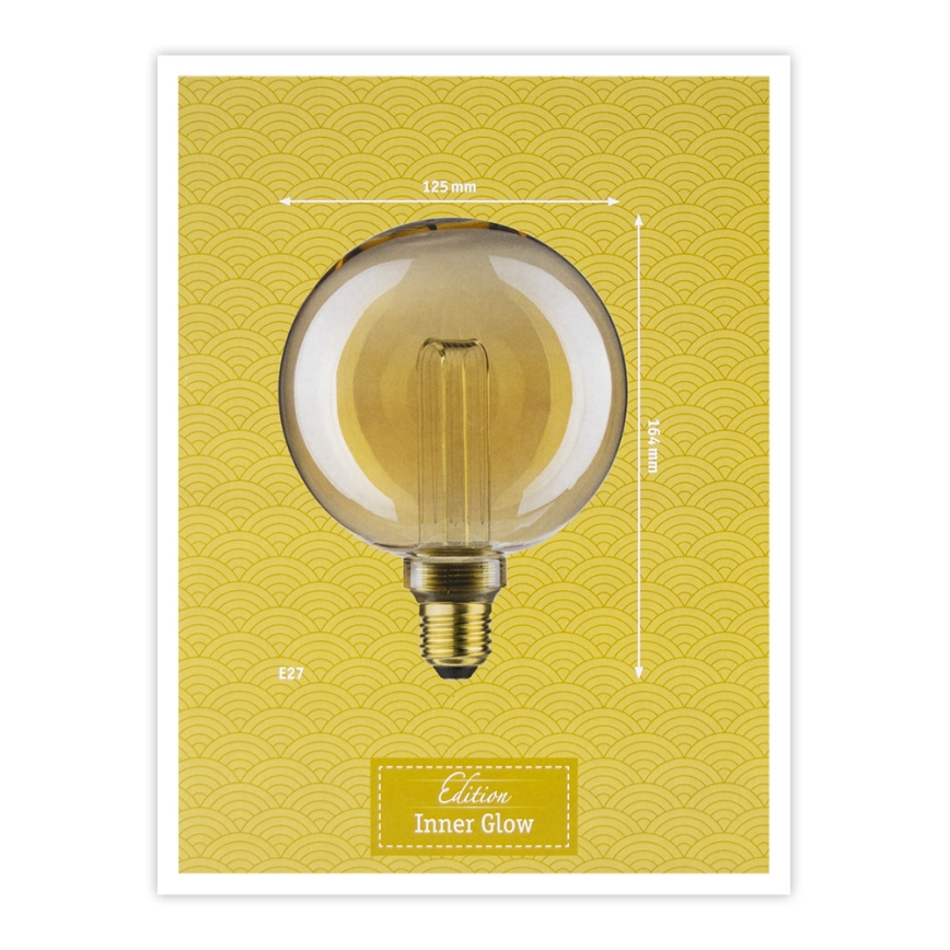 LED Lamp INNER G125 E27/3,5W/230V 1800K - Paulmann 28875