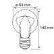 LED Lamp INNER ST64 E27/3,5W/230V 1800K - Paulmann 28886