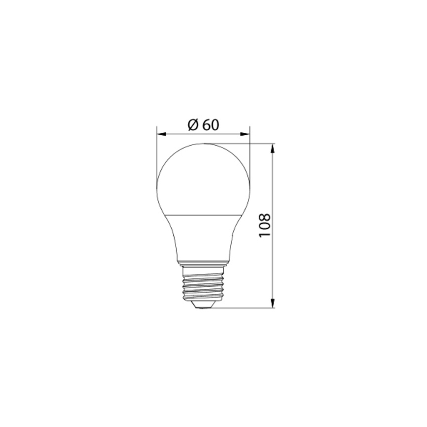 LED Lamp LEDSTAR ECO E27/10W/230V 4000K