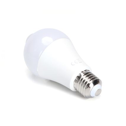 LED Lamp met bewegings- en schemersensor A60 E27/12W/230V 6500K - Aigostar