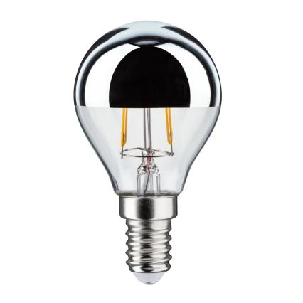 LED Lamp met bolvormige spiegelkap CROWN E14/2,6W/230V 2700K - Paulmann 28663
