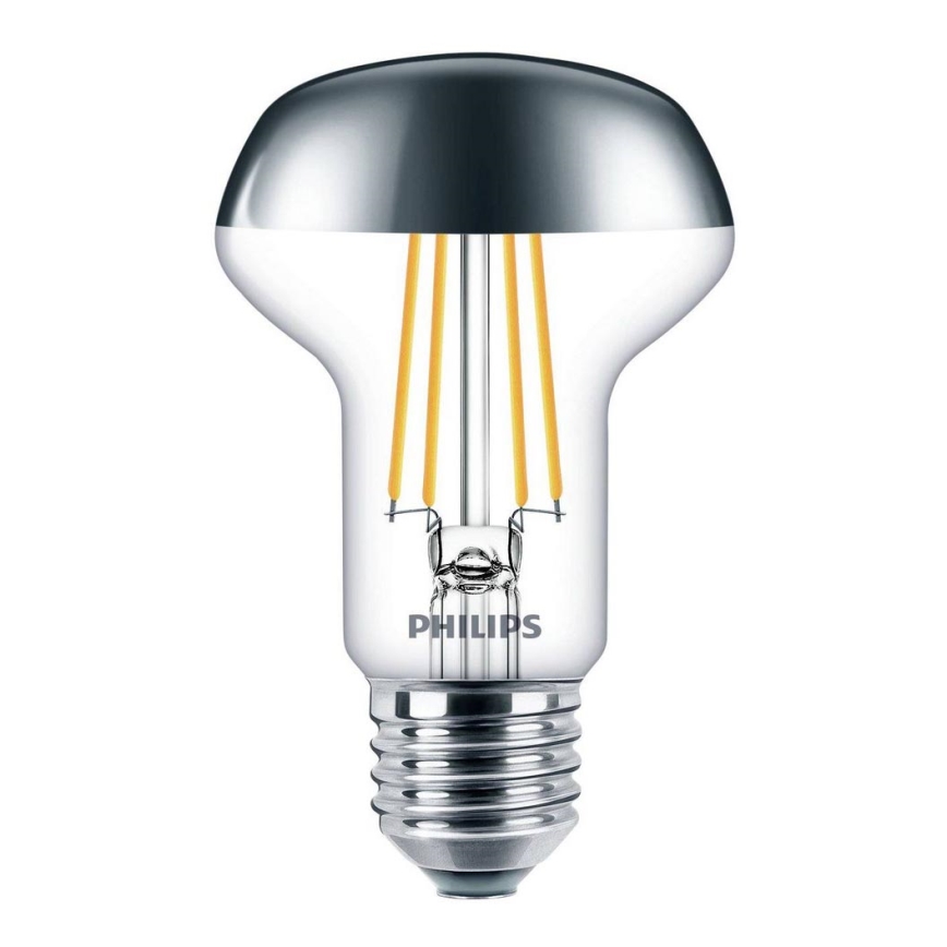 LED Lamp met bolvormige spiegelkap Philips DECO E27/4W/230V 2700K