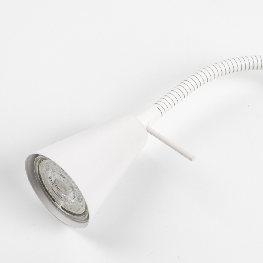 LED-lamp met klem 1xGU10/4,7W/230V wit