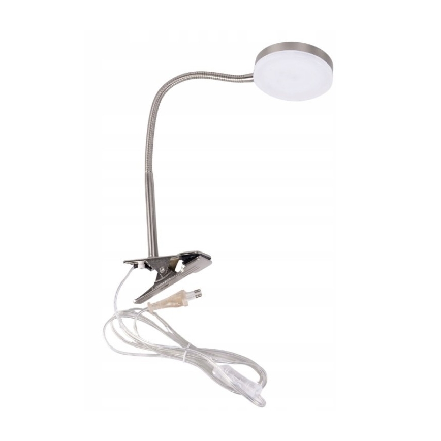 LED-lamp met klem LED/3,2W/230V mat chroom