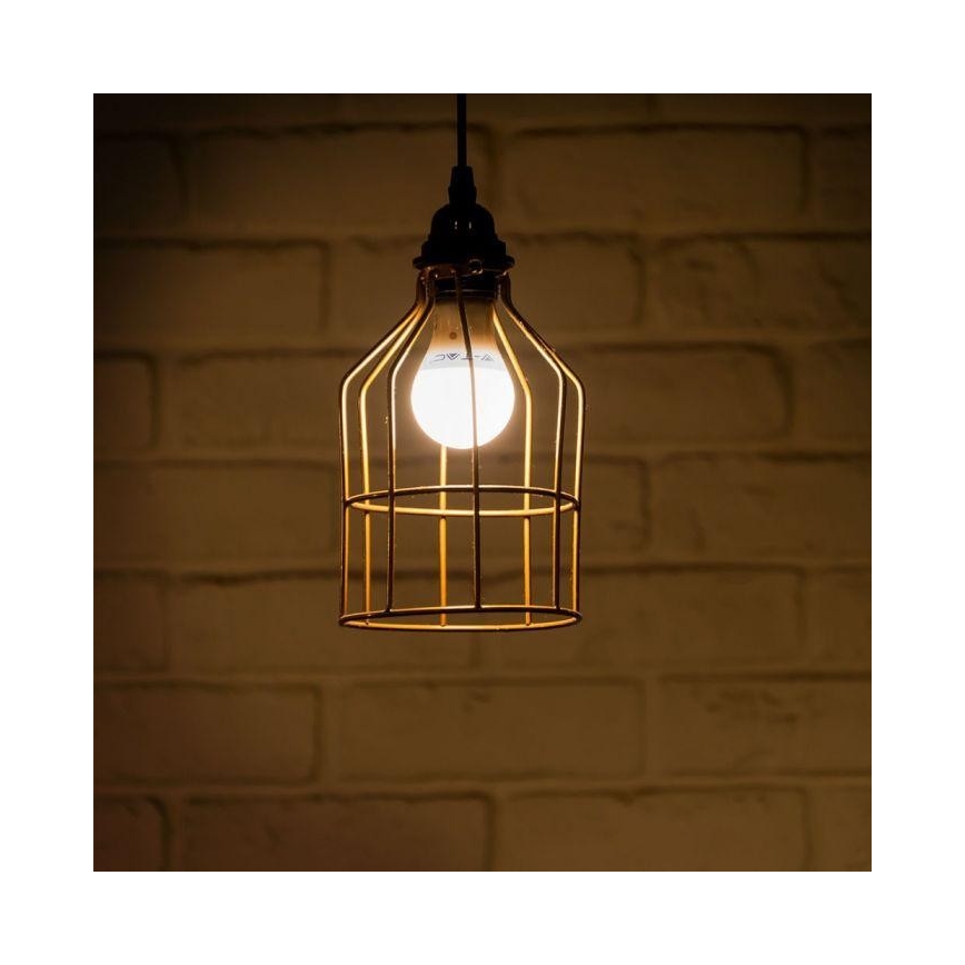 LED lamp met schemersensor E27 / 9W / 230V 6000K