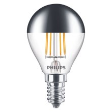 LED Lamp met spiegelbol DECO Philips P45 E14/4W/230V 2700K