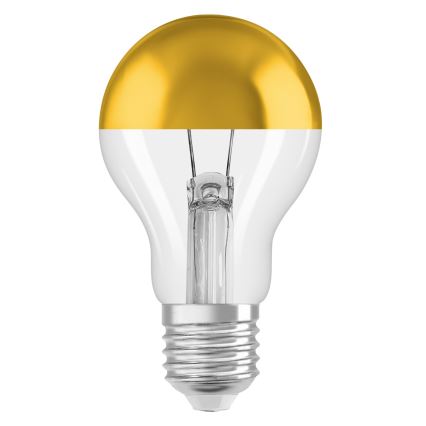 LED-lamp met spiegelkap SUPERSTAR E27/7W/230V 2700K goudkleurig - Osram